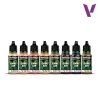 Vallejo 72204 Face Painting - Game Air Set - Fantasy Color Series - human skin tones 8x 18ml